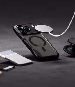 Ringke Fusion Bold Magnetic MagSafe dėklas iPhone 18 Pro Max / 17 Pro Max, matinis juodas