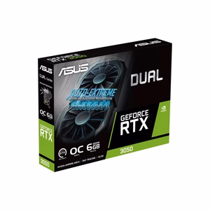 ASUS Dual -RTX3050-O6G NVIDIA GeForce RTX 3050 6 GB GDDR6 Vaizdo plokštė