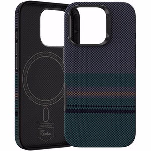 Benks Magnetic Armor Pro Aurora Kevlar 600D dėklas (CA66), skirtas Iphone 16 Pro Max