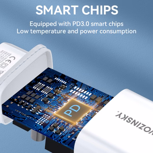 Įkroviklis Wozinsky (WGWCW) (1xUSB-C;1xUSB 3A 20W) baltas