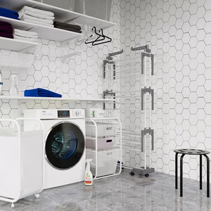 Clothes drying rack Reach P3 grey