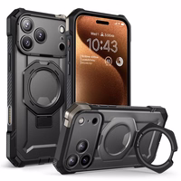 Supcase UB Grip Mag Magnetinis dėklas telefonui iPhone 17 Pro - juodas