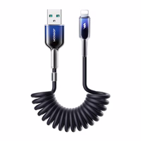 USB-A - Lightning kabelis Joyroom S-A43 1.5m juodas
