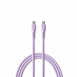 COLORUM laidas USB-C - USB-C 1,8m 3A CK60-CC-09 xLavenda