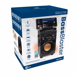 SQUEAK garsiakalbis BASSBLASTER BLUETOOTH 5.1 SQ1001