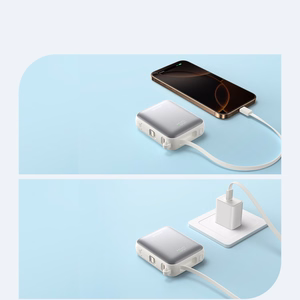 Išorinė baterija Power Bank Joyroom JR-PBF27 22.5W Mini 10000mAh balta