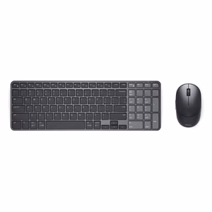 Dell Pro 7 Rechargeable Compact Keyboard and Mouse - KM746 Keyboard and Mouse Set Wireless Bluetooth US International Graphite