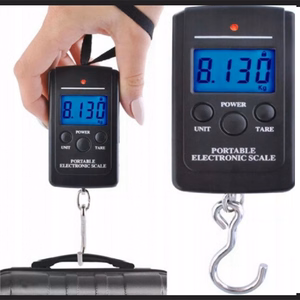 LTC rankinės kelioninės svarstyklės, juodos, 2 × AA