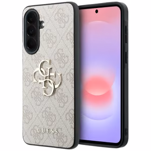 Guess dėklas Samsung Galaxy A37 (4G PU Big Logo) rožinis