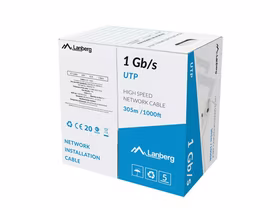 LANBERG LAN UTP 1GB/S 305M LAIDAS CCA PILKA