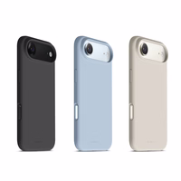 Crong Color Cover Magnetic - MagSafe iPhone Air dėklas (juodas)