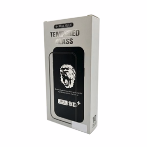 LCD apsauginis stikliukas 9D Gorilla Apple iPhone 16 Pro juodas (10 vnt. rinkinys)