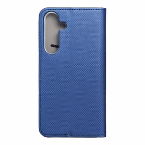 SMART CASE knygos dėklas SAMSUNG S25 Plus tamsiai mėlynas