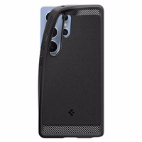 Spigen Rugged Armor Mag dėklas Samsung Galaxy S25 Ultra - juodas