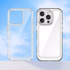 Outer Space dėklas telefonui iPhone 16e lankstus rėmo dangtelis - skaidrus