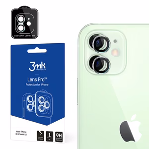 3MK Lens Protection Pro iPhone 11/12/12 Mini Camera lens protection with mounting frame 1 pc