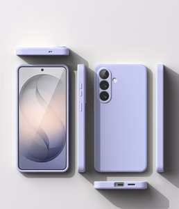 Ringke Silikoninis MagSafe Dėklas for Samsung Galaxy S26 - violetinis