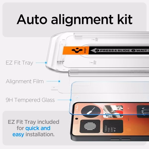 Apsauginis stiklas Spigen Glas.tR EZ Fit Tempered Glass Nothing Phone 3A / 3A Pro - skaidrus