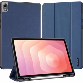 Dėklas Dux Ducis Domo Samsung X730/X730 Tab S11 tamsiai mėlynas