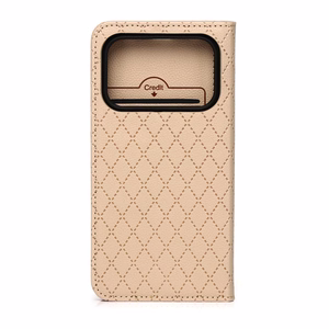 Чехол Smart Caro Honor 600 / Honor 600 Pro бежевый
