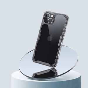 Nillkin Nature Pro dėklas telefonui iPhone 14 Plus, šarvuotas dangtelis, mėlynas