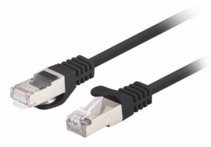 Lanberg PCU5-20CC-0200-BK tinklo laidas juodas 2 m Cat5e U/UTP (UTP)