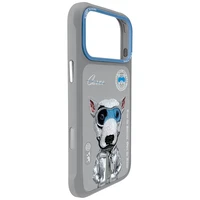 Nimmy Cool&Cute 2.0 nag dėklas iPhone 17 Pro Max - pilkas