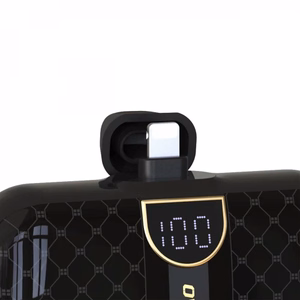 Išorinė baterija Dudao K20SL juoda 5000mAh + integruotas Lightning jungtis