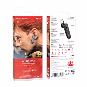 Borofone Bluetooth Headset BC36 Lucky Black