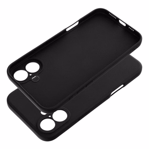 Matinis dėklas telefonui IPHONE 16 Plus - juodas