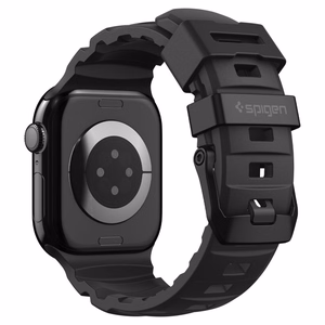 SPIGEN WBS2 dirželis APPLE WATCH 8 / 9 / 10 / 11 / SE / ULTRA (44 / 45 / 46 / 49 MM) juodas