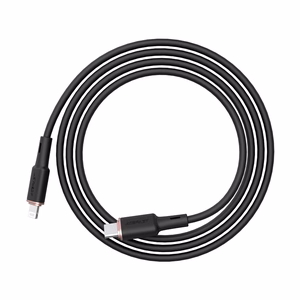 Acefast kabelis MFI USB Type C - Lightning 1.2m, 30W, 3A juodas (C2-01 juodas)