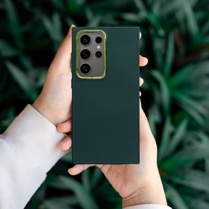 FRAME dėklas telefonui SAMSUNG S25 Edge žalias