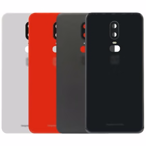 Galinis dangtelis skirtas OnePlus 6 / Silk White / (su kameros stikliuku) HQ