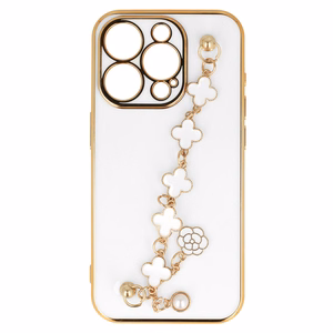 Dėklas telefonui Iphone 15 Pro Max dizainas 3 baltas