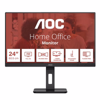 AOC E3 24E3QAF kompiuterio monitorius 61 cm (24") 1920 x 1080 pikseliai Juoda
