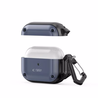 Tech-Protect Rough Hook dėklas su karabinu Apple AirPods Pro 1 / 2 - mėlynas