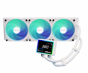 Asrock Challenger White 360 Digital procesoriaus skysčio aušinimo rinkinys 12 cm