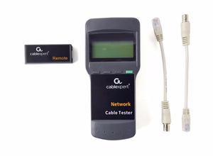 Cablexpert NCT-31 skaitmeninis tinklo kabelių testeris, juodas