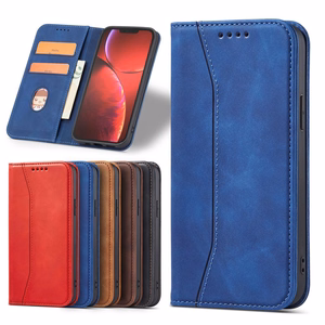Magnet Fancy Case dėklas iPhone 14 Pro Max su flip cover wallet stand - mėlynos spalvos