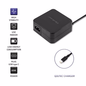Qoltec 51027 īkroviklis 65 W, USB-C PD