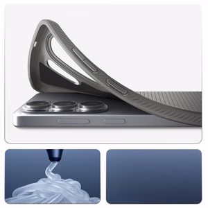 SPIGEN dėklas LIQUID AIR MAG, suderinamas su MagSafe, skirtas SAMSUNG S26 Ultra marble grey