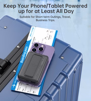 Belaidė magnetinė išorinė baterija Choetech B662 MagSafe 5000mAh (juoda)