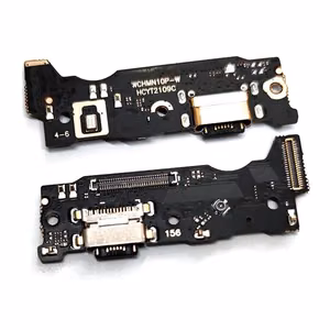 Lanksčioji jungtis Xiaomi Redmi Note 10 Pro 4G įkrovimo kontakto su mikrofonu originalus (service pack)