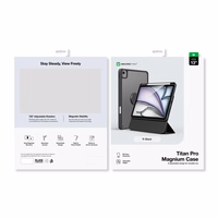 "AmazingThing Titan Pro Mag" dėklas "iPad Air M3" 13" - juodas