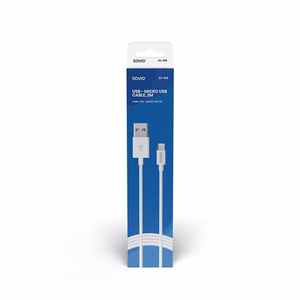 Savio USB – micro USB laidas CL-124