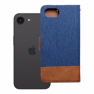 Чехол-книжка для iPhone 16e (SE 4 2025) Jeans Book синий