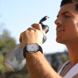 TECH-PROTECT NYLONMAG APPLE WATCH 4 / 5 / 6 / 7 / 8 / 9 / SE / ULTRA 1 / 2 (42 / 44 / 45 / 49 MM) ALYVUOGIŲ PILKAS