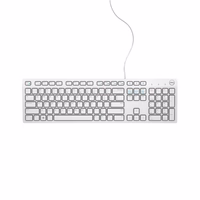 DELL KB216 klaviatūra USB QWERTY JAV tarptautinė versija Balta
