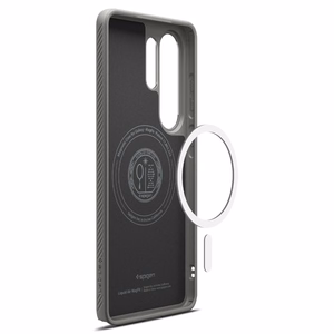 SPIGEN dėklas LIQUID AIR MAG, suderinamas su MagSafe, skirtas SAMSUNG S26 Ultra marble grey